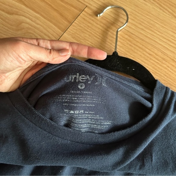 Hurley Surf Co. Navy Graphic Short Sleeve Tee Large - Picture 3 of 6